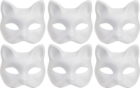 6 máscaras en el set: una base ideal para tu propio diseño