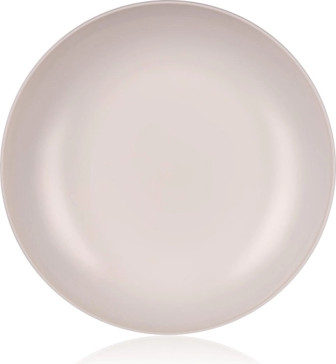 Plato hondo 22 cm Culinaria Latte, de plástico