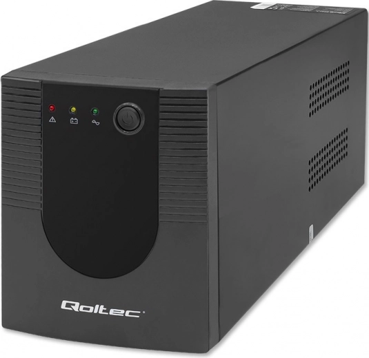 Fuente de alimentación de respaldo UPS Qoltec 1200VA 720W