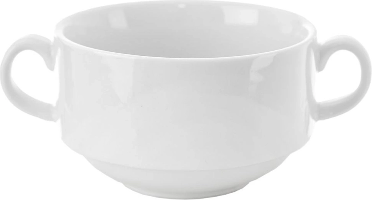 Tazón de consomé de porcelana MONA 290 ml
