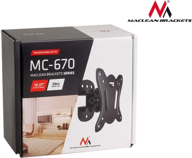 Para TV y monitores 13–27"