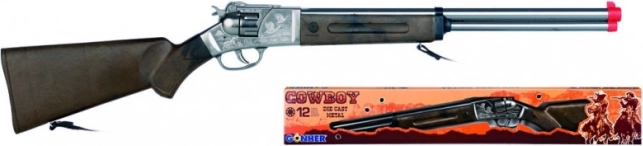 Rifle metálico de vaquero para 12 cartuchos Gonher