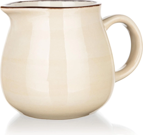 Lechera de cerámica PALAS 350 ml crema