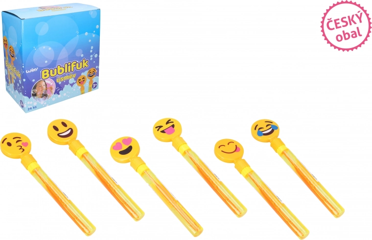 Pompero con motivo de carita sonriente 70 ml