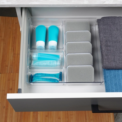 Orden y visibilidad en cajones de baño