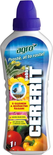 Fertilizante líquido universal Cererit Hobby con guano y algas marinas 1 l