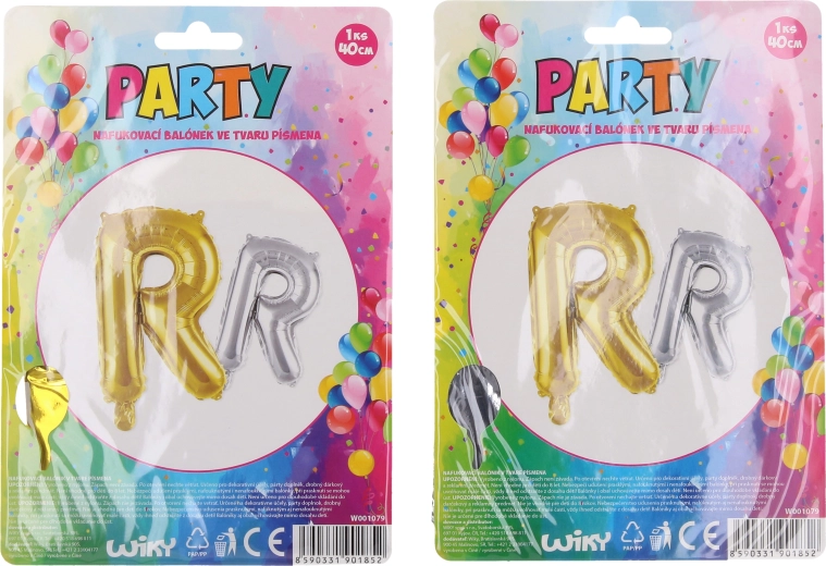 Globo inflable letra R
