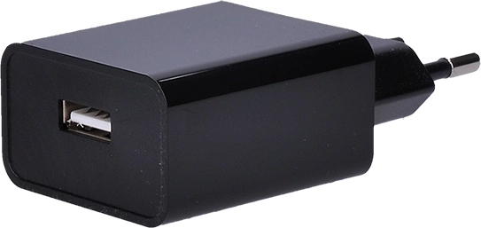 Adaptador de carga USB Solight 1× USB 2,4 A negro
