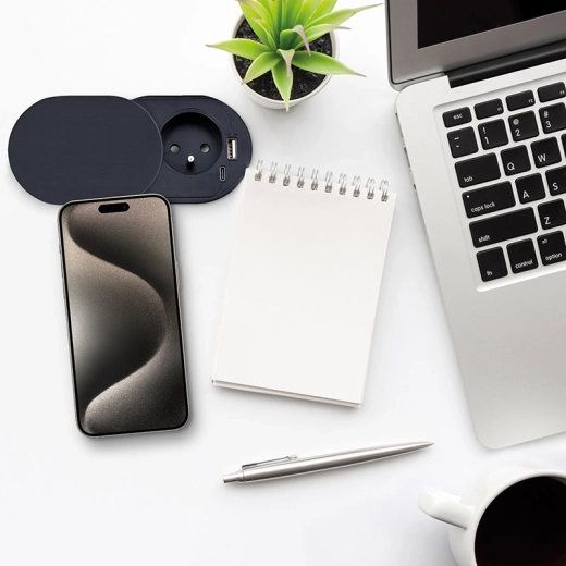 Carga rápida USB-C PD y USB-A QC 3.0