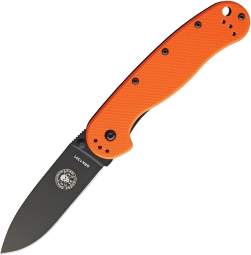 ESEE Avispa Black Orange navaja de bolsillo outdoor 8,9 cm
