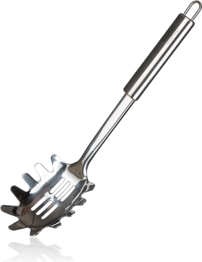 Cuchara para espaguetis AZORA de acero inoxidable 30 cm