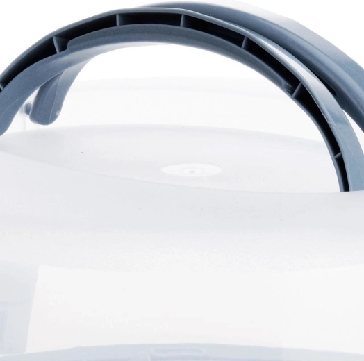 Cúpula transparente con asa plegable