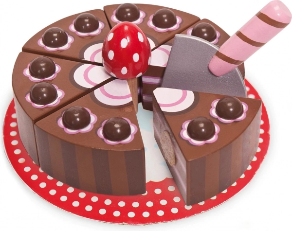 Pastel de chocolate de madera LE TOY VAN Honeybake
