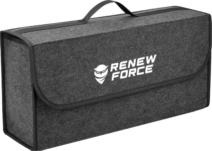 Organizador de fieltro Tru-Case para el maletero del coche con solapa de cierre de velcro
