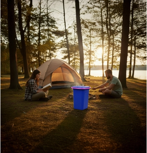 Ideal para viajes y acampadas