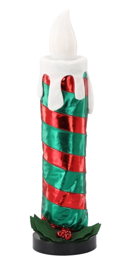 Diseño tradicional verde y rojo