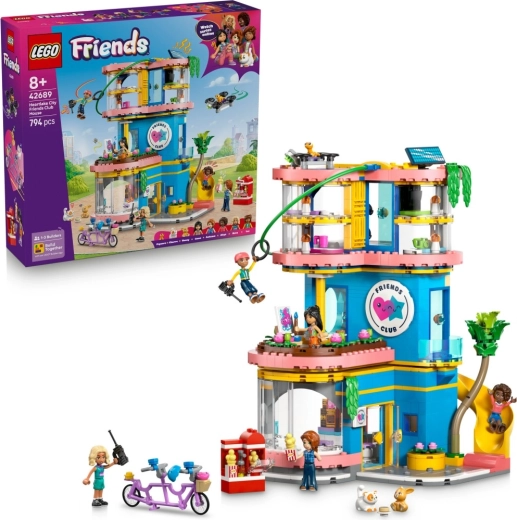 Casa club de LEGO Friends para amigas en Heartlake City