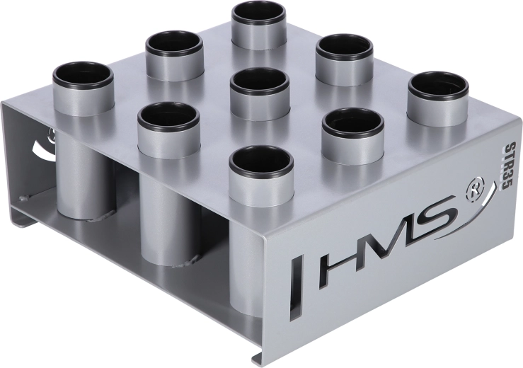 Soporte para 9 barras olímpicas HMS STR35