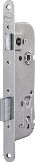 Cerradura embutida para puertas interiores YALE 5200, distancia entre ejes 90 mm, backset 40 mm