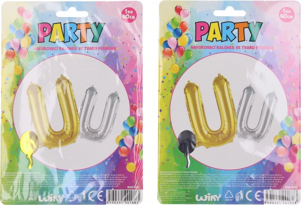 Globo inflable - letra U