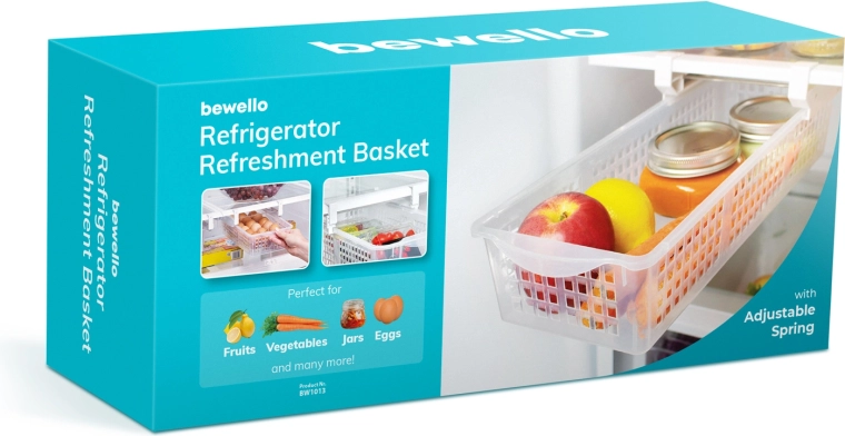 Práctico organizador para cualquier frigorífico