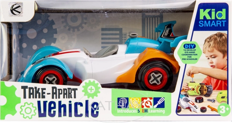 Coche de carreras para desatornillar y atornillar - 1 unidad