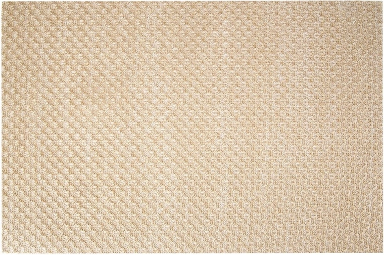 Mantel individual beige‑dorado para mesa 45 × 30 cm