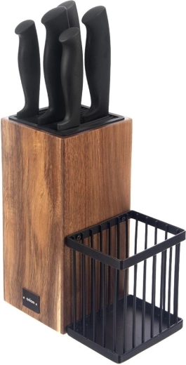 Soporte con espacio para utensilios