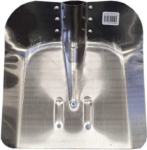 Pala de aluminio pequeña sin mango 2 mm