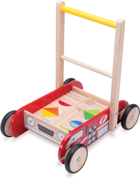 Andador de madera WONDERWORLD bomberos