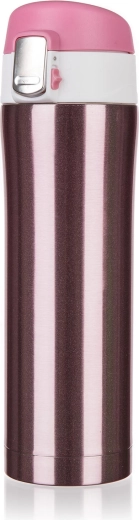 Termo de acero inoxidable 0,43 l – rosa metalizado Bodo