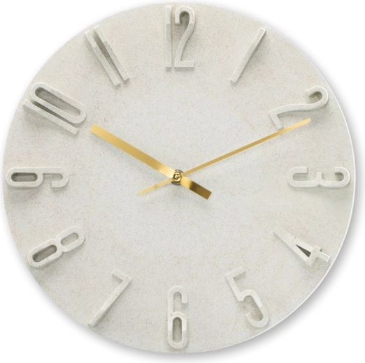 Reloj de pared 30 cm Corfu beige