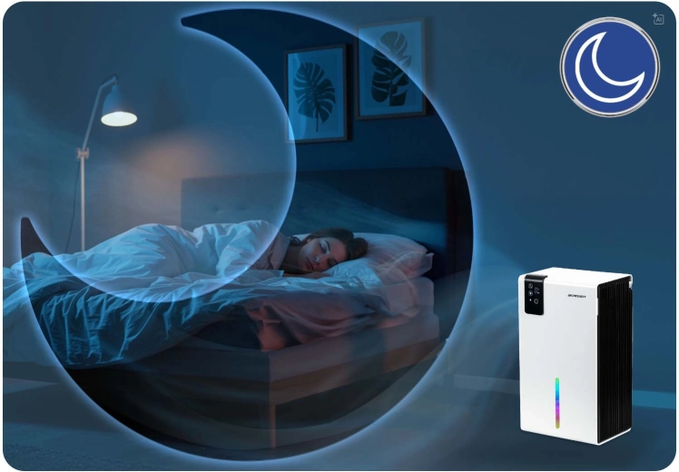 Tecnología Peltier silenciosa y modo Sleep