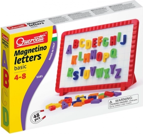 Pizarra magnética con letras para niños 4+