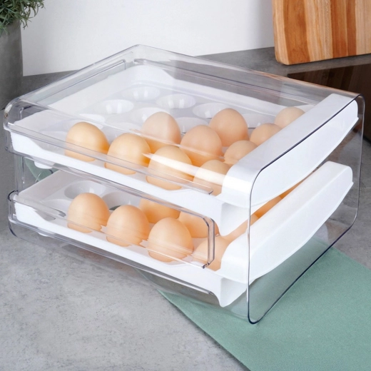 Sistema de dos niveles para 40 huevos