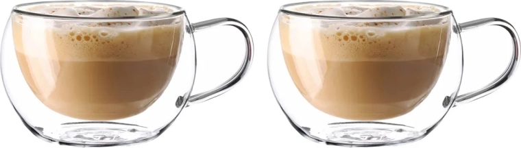 Andrea juego de 2 tazas térmicas de doble pared 300 ml