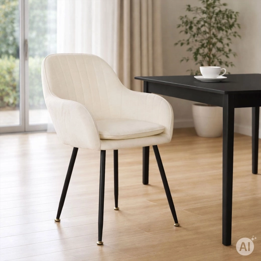 Asiento cómodo con reposabrazos