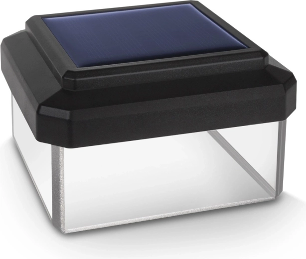 Lámpara LED solar para poste Greenblue GB127 80 × 80 mm