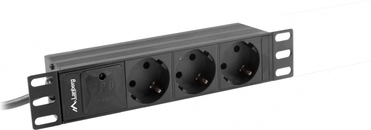 Montaje en rack de 10″ en formato 1U