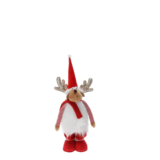 Diseño navideño rojo con motivo universal