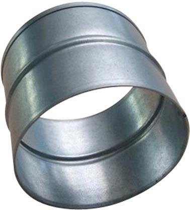 Acoplamiento metálico para conducto flexible 125 mm