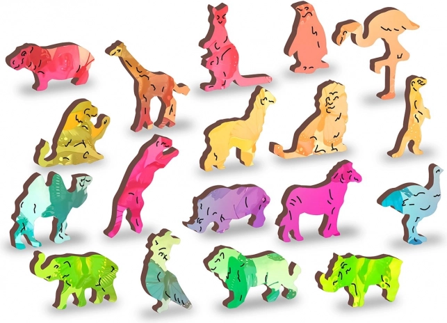Figuras de madera únicas