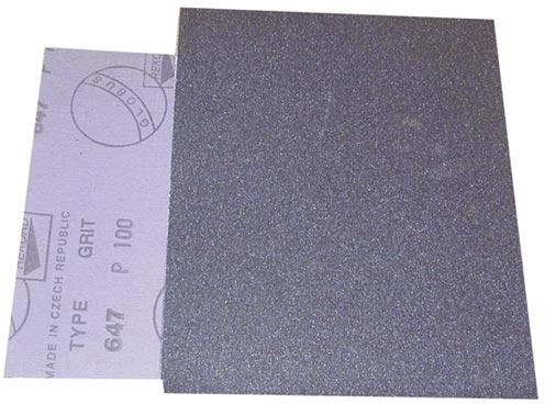 Tela abrasiva para metal y madera, grano 150, 230 × 280 mm