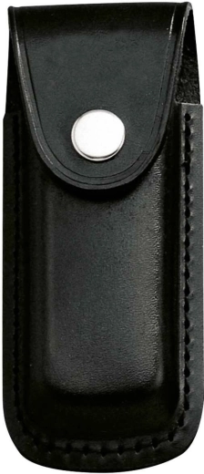 Funda de cuero negra HERBERTZ 15 cm