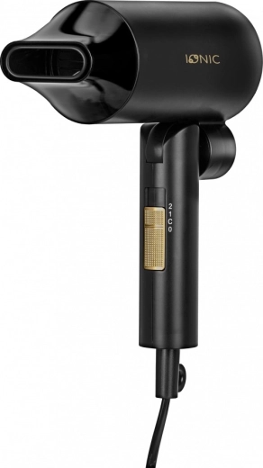 Secador de pelo iónico plegable de 1800 W con concentrador magnético