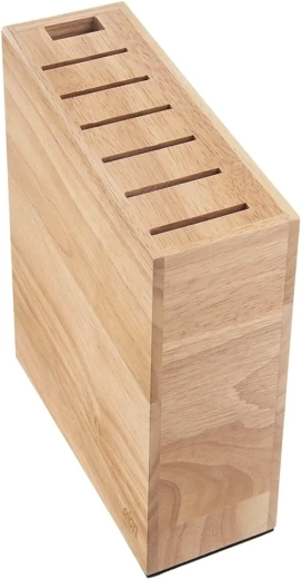 Madera natural de caucho para una larga vida útil