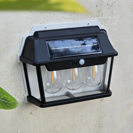 Tres LED decorativos con luz cálida