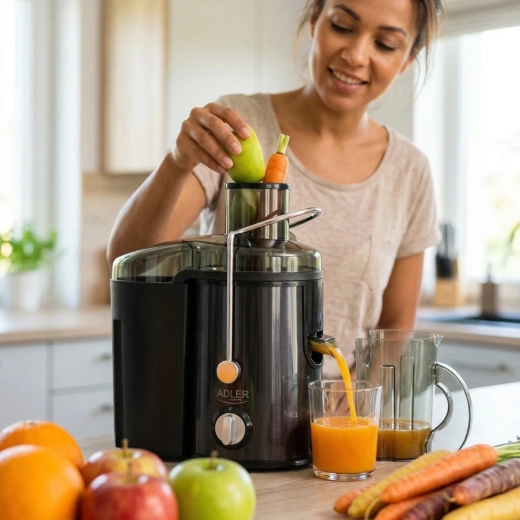 Potencia de 600 W para frutas y verduras