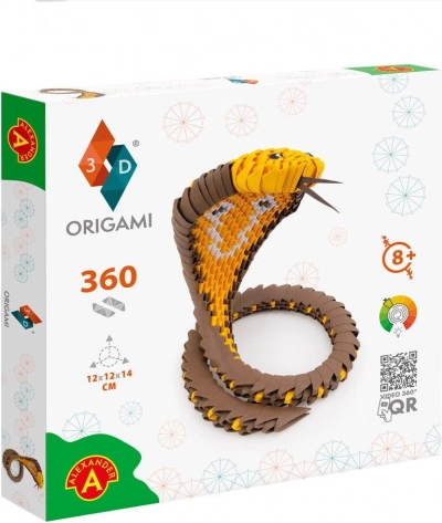 Alexander set creativo Origami 3D – cobra