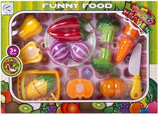 Verduras – set para cortar con accesorios